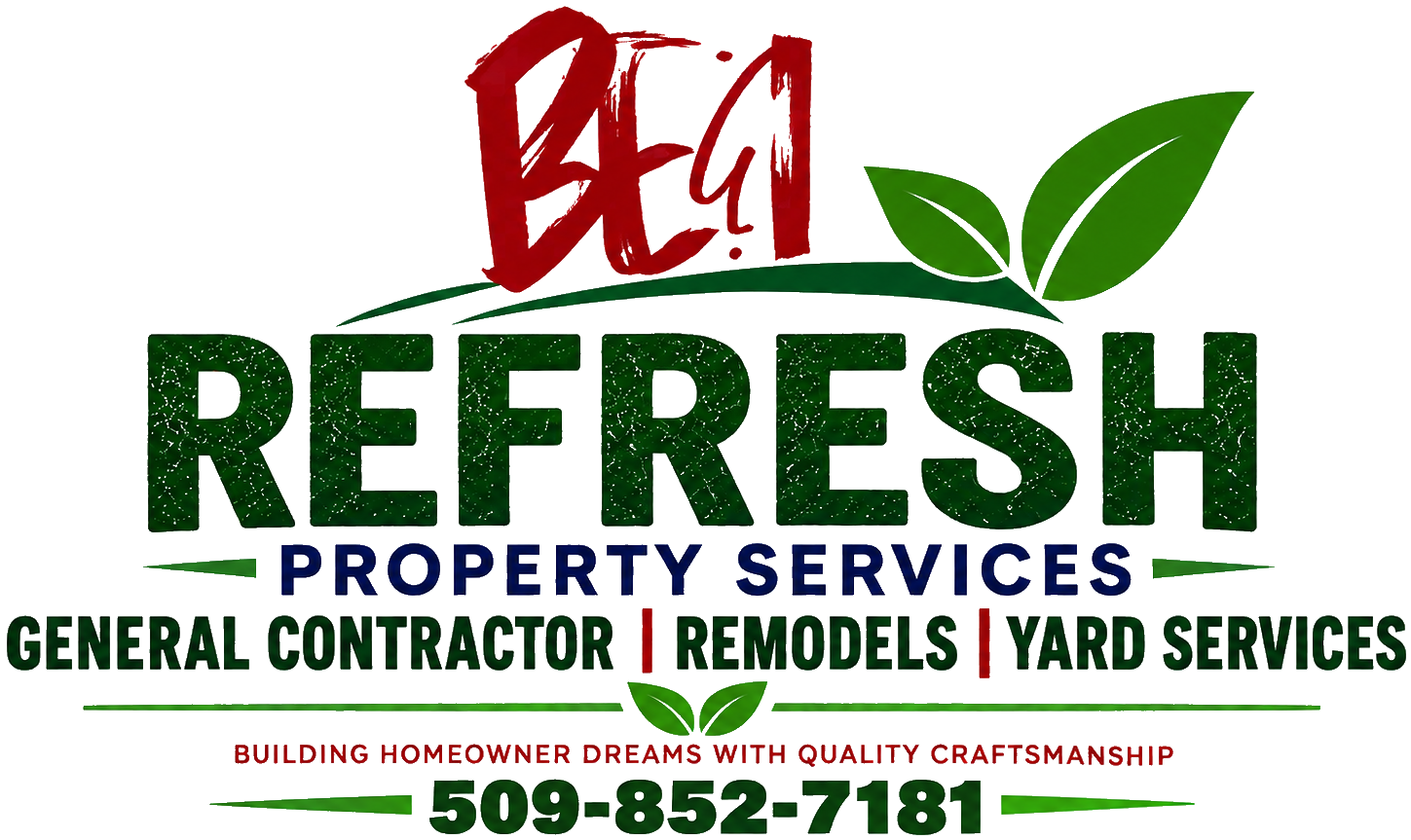 Refresh Property Services — General Contractor, Remodels, Yard Services